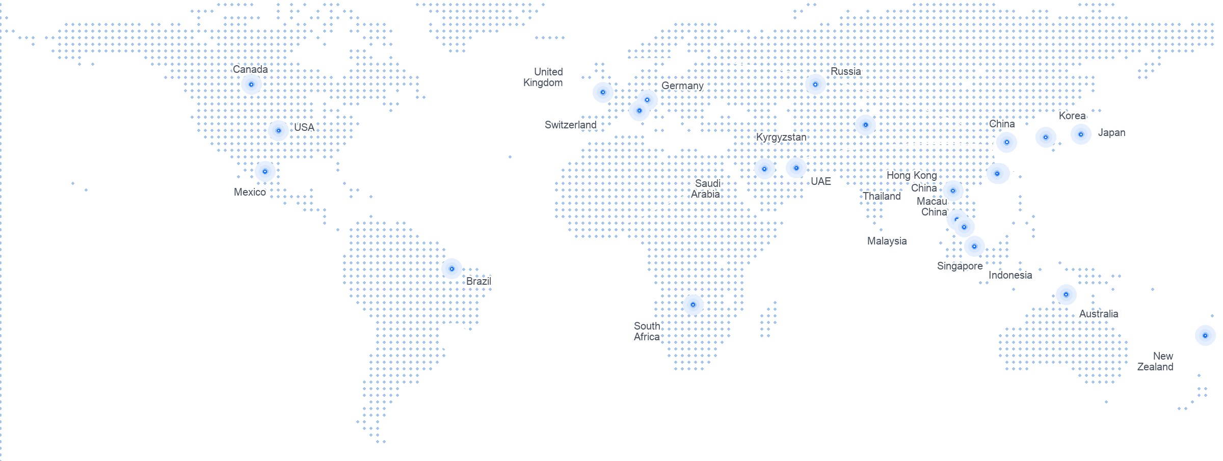 IASO global operating footprint — clinical, manufacturing and patient-access network across Asia-Pacific, North America and Latin America